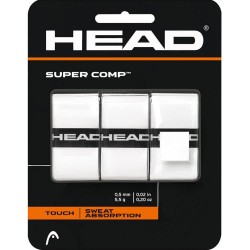 HEAD Super Comp Overgrip - White (3 Pack)