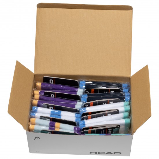 HEAD WRISTBAND STRIPED 5inch - MIXED BOX 