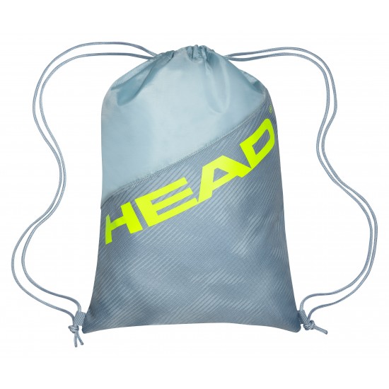 HEAD TOUR TEAM EXTREME SHOE SACK - Grey/Neon Yellow