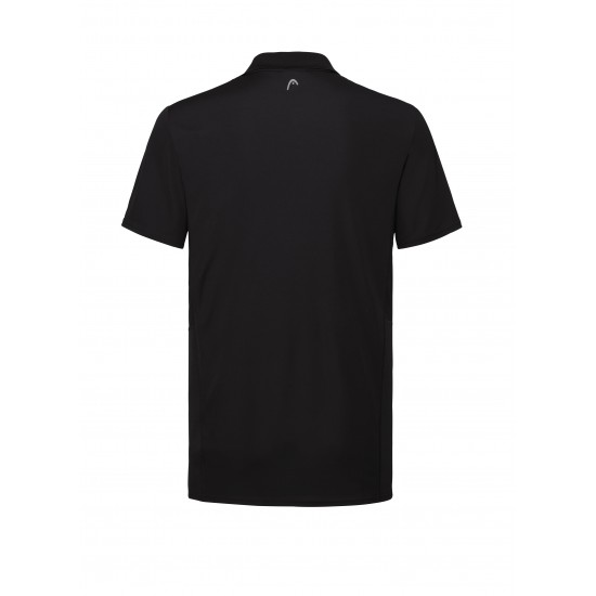 Head Club Tech Polo Shirt-Black