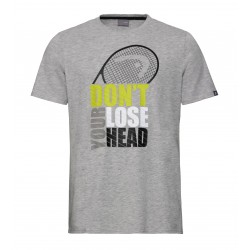 Head Return T-Shirt - Grey Melange