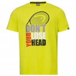 Head Return T-Shirt - Yellow