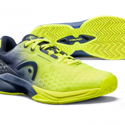 Head Revolt Pro 3.0 Tennis Shoes Neon Yellow & Dark Blue