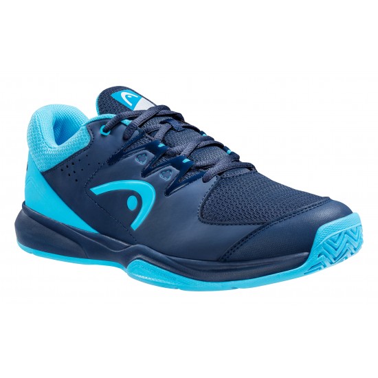 Head Grid 3.5 Indoor Court Shoes - Dark Blue / Aqua