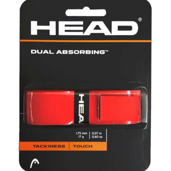 Head Dual Absorbing Grip-Red