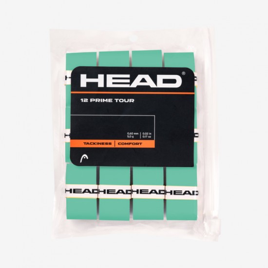 HEAD PRIME TOUR TENNIS OVERGRIP 12-Pack - Mint