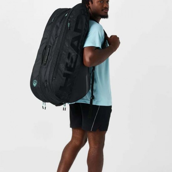 HEAD TOUR RACQUET TENNIS BAG XL - NEON