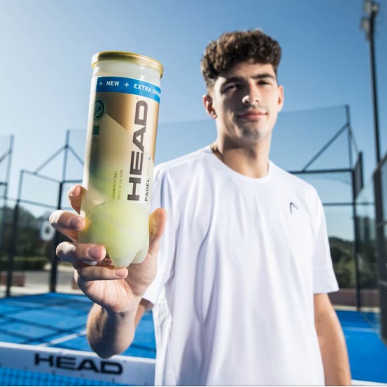 Head PADEL PRO S + (3 BALLS SINGLE CAN) - 2026