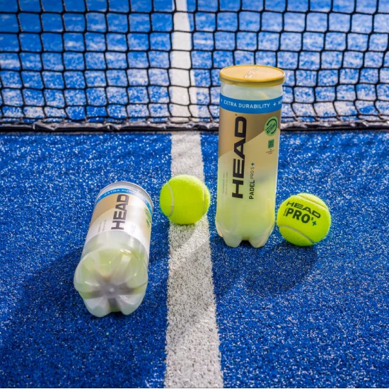 Head PADEL PRO S + (3 BALLS SINGLE CAN) - 2026