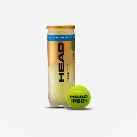 Head PADEL PRO S + (3 BALLS SINGLE CAN) - 2026