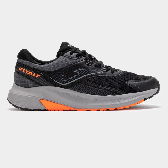 JOMA VITALY RUNNING SHOES 25 UNISEX BLACK GRAY