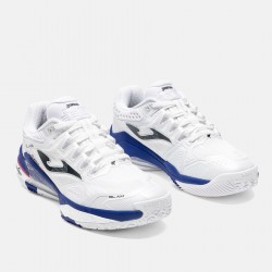 JOMA SLAM 2612 MEN PADEL SHOES - WHITE BLUE