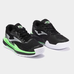JOMA ACE CARBON-PLATE TENNIS HARD COURT SHOES - BLACK-GREEN - 2026