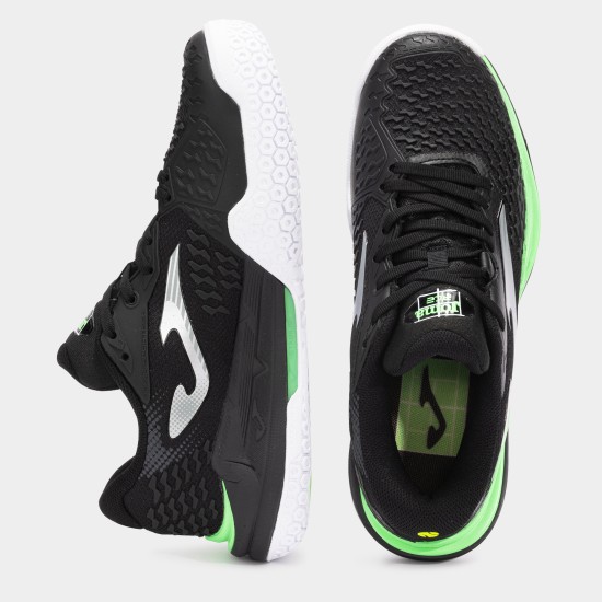JOMA ACE CARBON-PLATE TENNIS HARD COURT SHOES - BLACK-GREEN - 2026