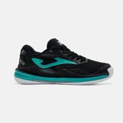 JOMA ACE 26 CARBON-PLATE TENNIS HARD COURT SHOES - BK-BLUISH GREEN