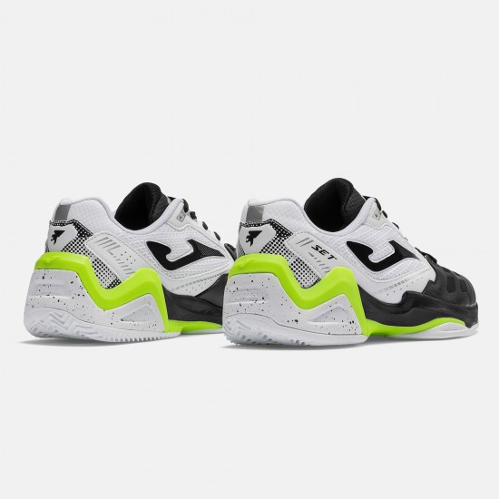 JOMA SET MEN 26 TENNIS HARD COURT SHOES - WH-BK