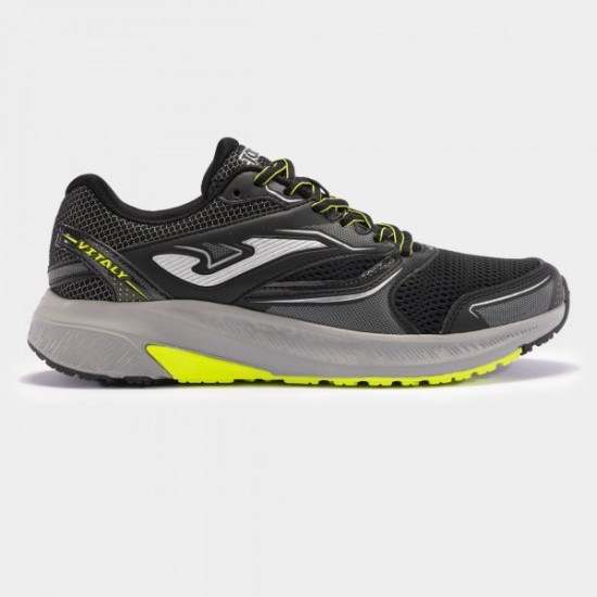 JOMA VITALY 2434 RUNNING SHOES - BLACK LEMON