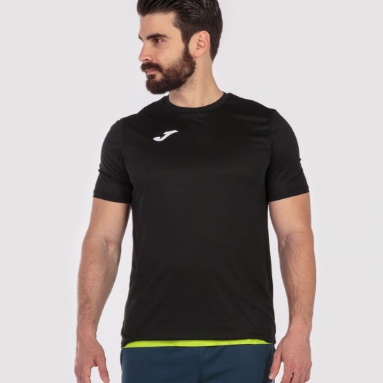 Joma T-Shirt Combi Reversible-Black & Yellow