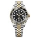 PAGANI DESIGNE GMT-MASTER II MECHANICAL AUTOMATIC MEN WATCH TWO-TONE JUIBLEE BRACELET PD-1662 BLACK