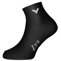 Victor Men's Sport Low Cut Socks SK-145C - Black (1 Pack)