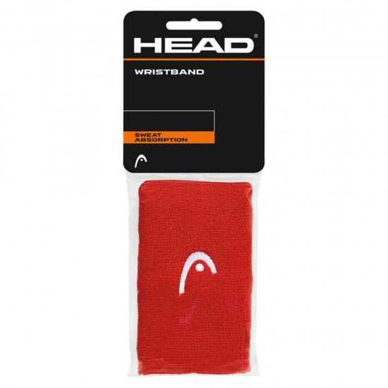 Head Wristband 5" - Red