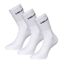 Head Tennis Club Socks-3 Pack (White&Black)