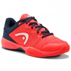 HEAD JUNIOR REVOLT PRO 2.5 ALL COURT FLUO RED/NAVY (Only UK-1)