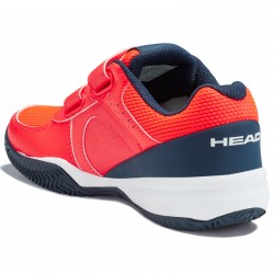 Head Sprint Velcro 2.5 Red/Dark Blue Kids Shoes (Only UK-1)