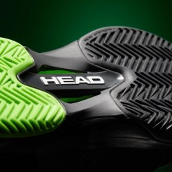 HEAD SPRINT SF MEN'S TENNIS SHOE (BLACK/GREEN)