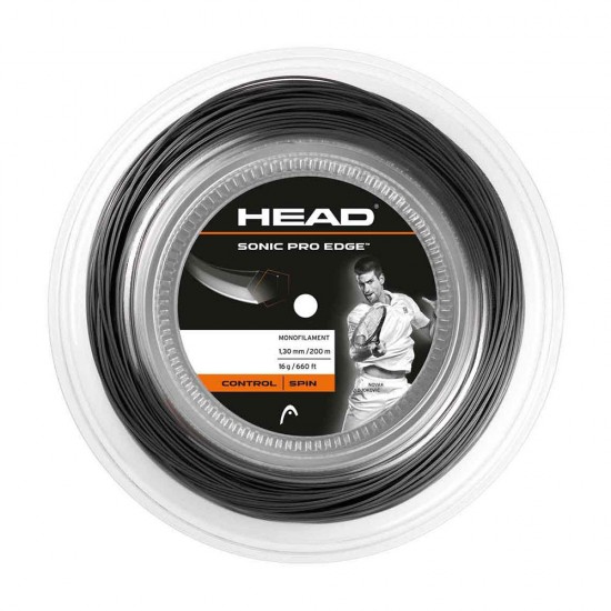 Head Sonic Pro Edge 16g Tennis String - 200m