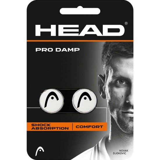 Head Pro Damp Tennis Dampener - White