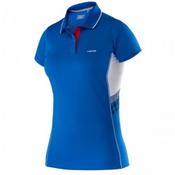 Head Club W Polo Shirt Technical-Blue