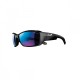 Julbo Whoops Noir Spectron 3 Lens Sunglasses (Shiny Black + Flash Blue)