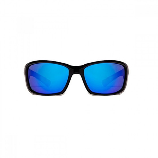 Julbo Whoops Noir Spectron 3 Lens Sunglasses (Shiny Black + Flash Blue)