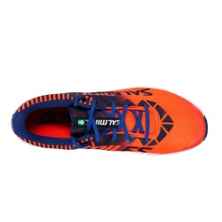 Salming Miles Lite Running Shoes (Orange Flame & Limoges Blue)