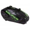 Solinco 6-Pack Tour Team Tennis Racquet Bag (BLACK / GREEN)
