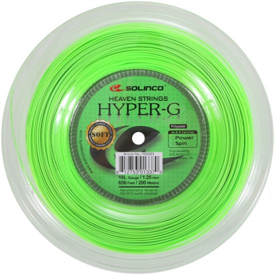 Solinco HYPER-G Soft Tennis String-200M