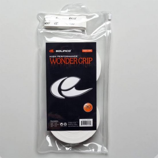 Solinco High Performance Wonder OverGrips (30 Pack)